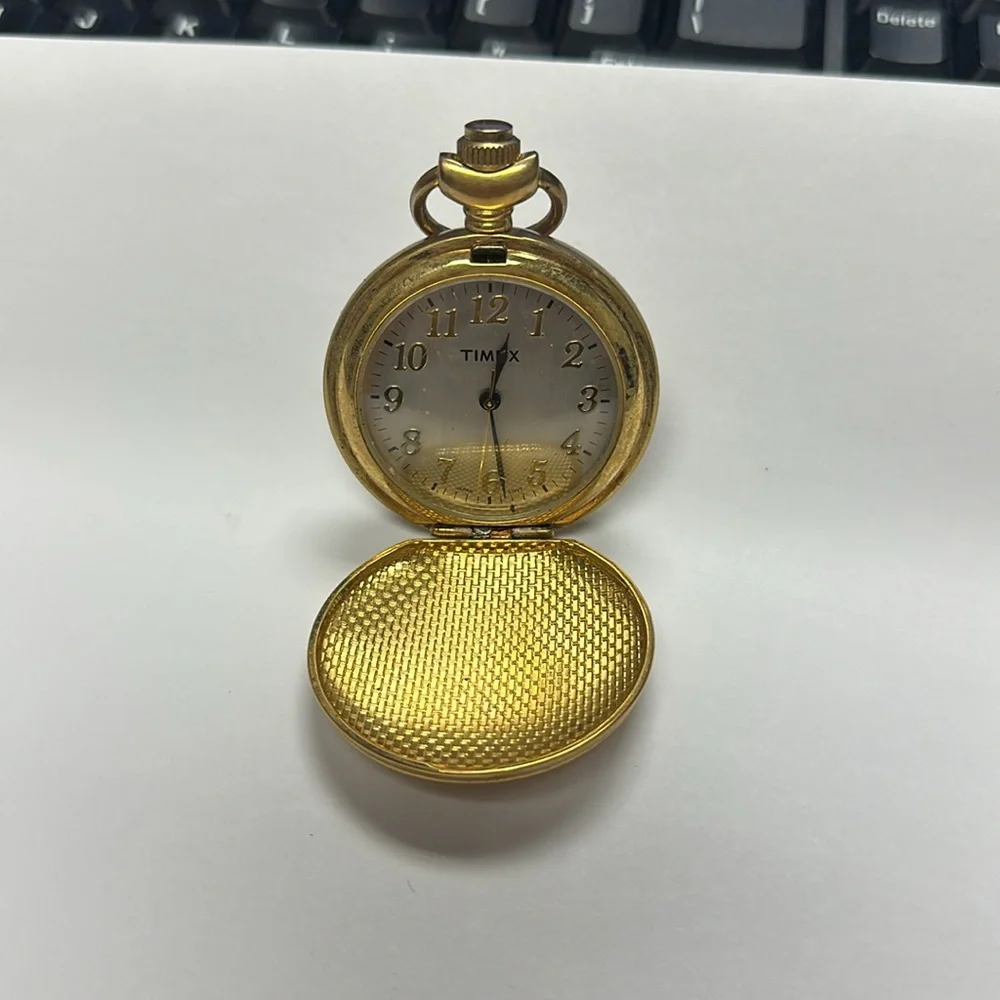 Times pocket watch. This item is used. Works great.